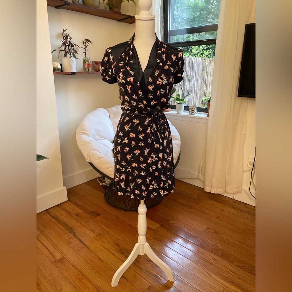 🌾 Vintage Juicy Couture Silk Wrap Dress | S 🌾